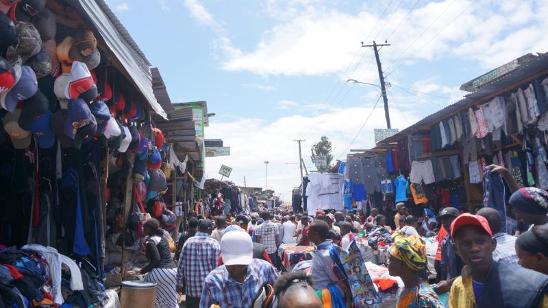 Gikomba Markt in Kenias Hauptstadt Nairobi
